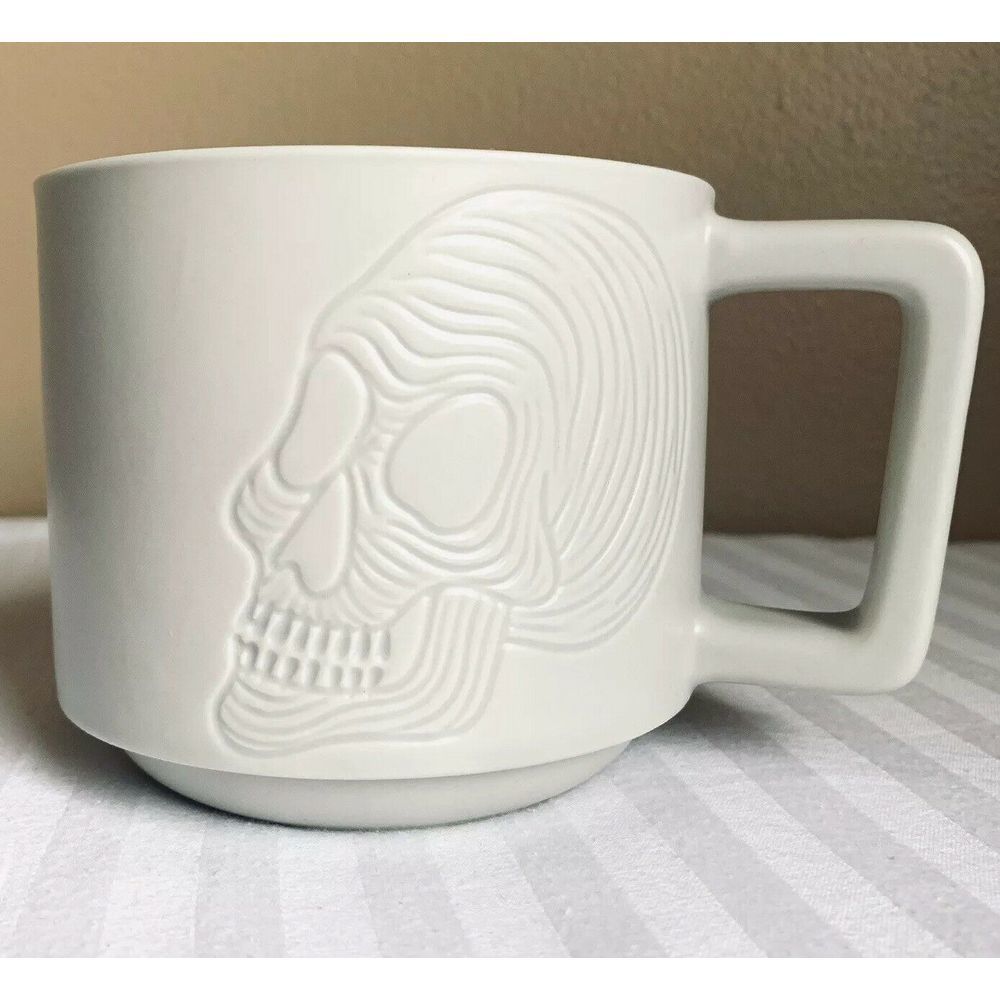Starbucks Sugar Skull Goth Gothic Mug